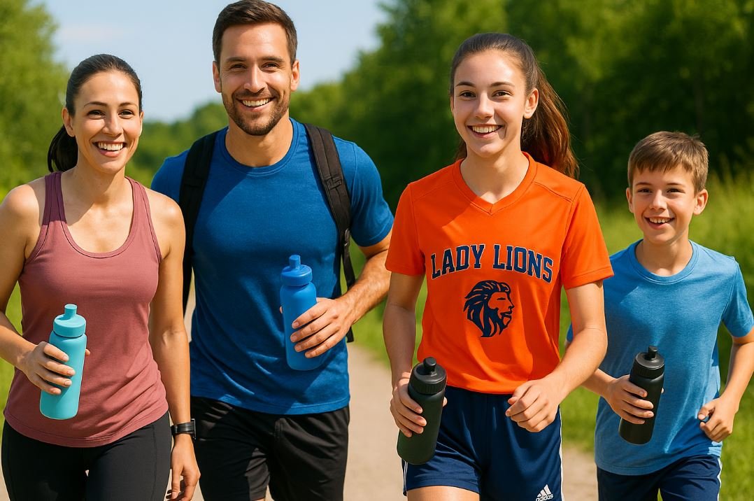 Family Fitness Outdoors